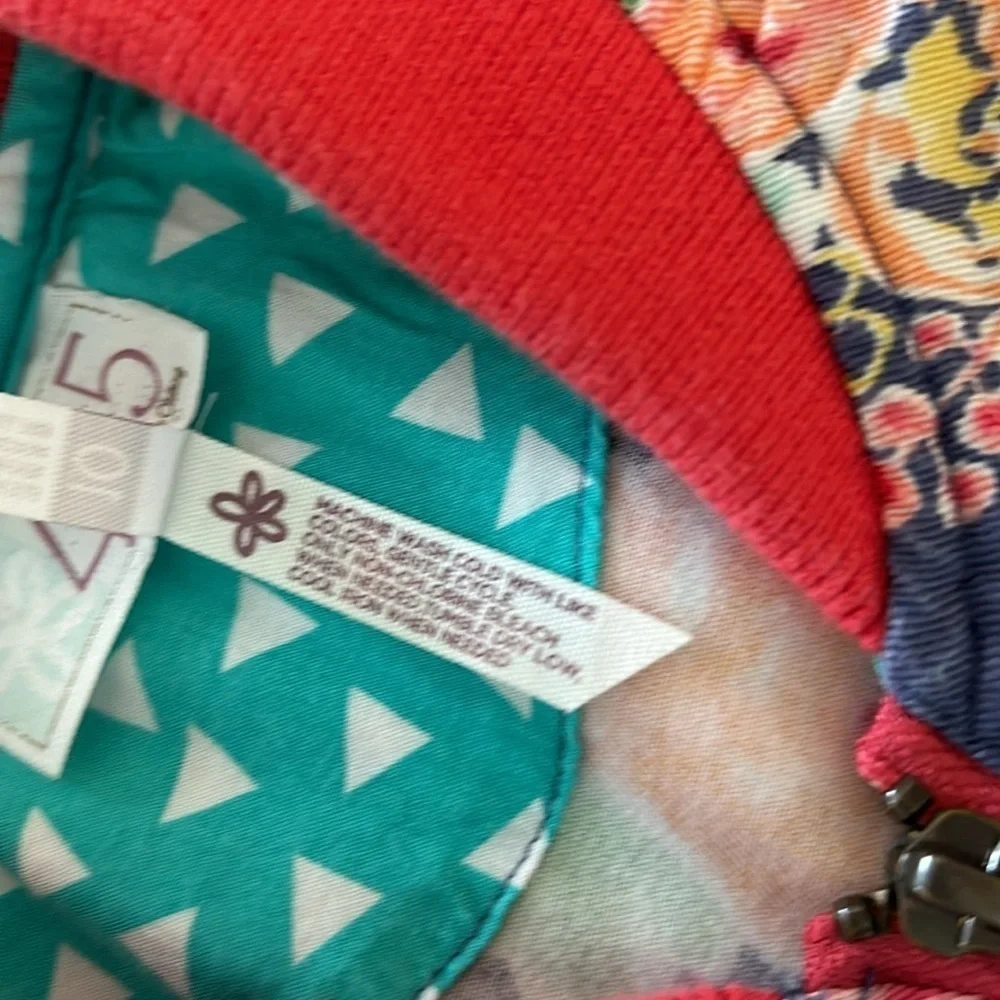 Matilda Jane Mixed Print Jacket. Girl’s Sz 10 | Cabin Night | Purple | Green EUC